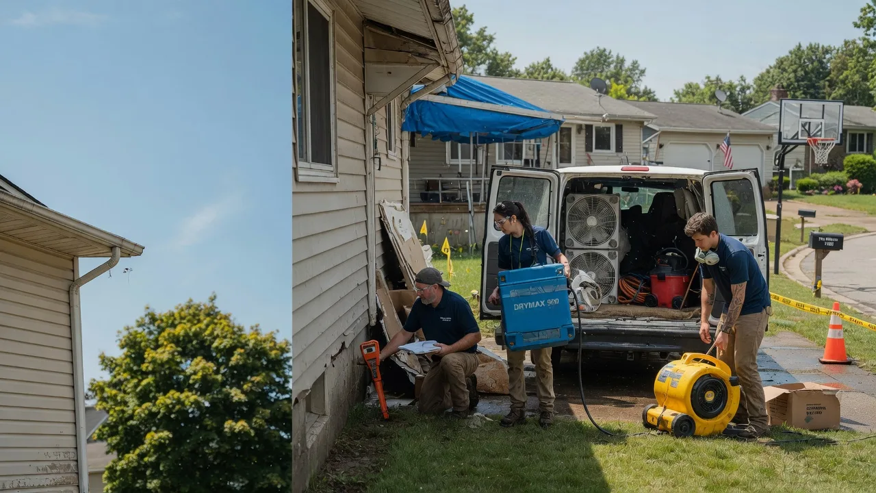 Ceiling Leak Cleanup in Lake Orion, MI near me